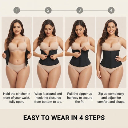 Curvella™ Curve Shapewear Black
