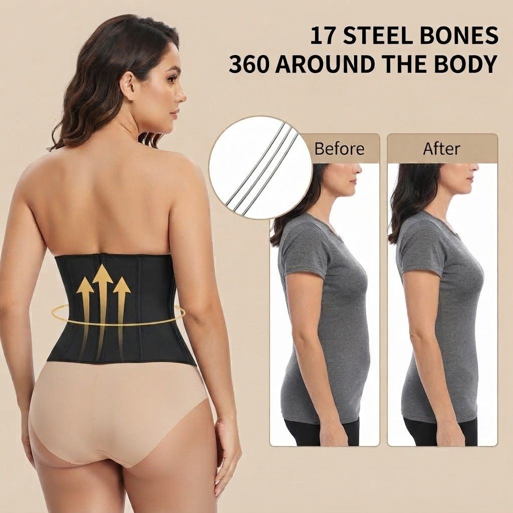 Curvella™ Curve Shapewear Black